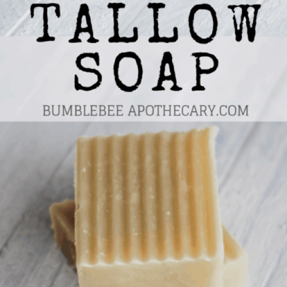 BUY NOW- Handmade Beef Tallow Face & Body Soap